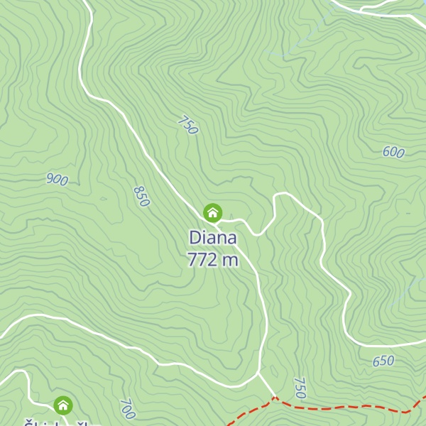 Map of Diana