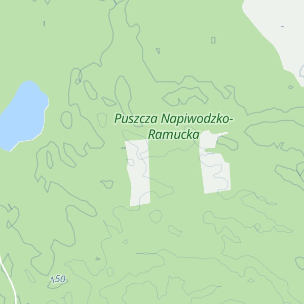 Map of Łyse Góry
