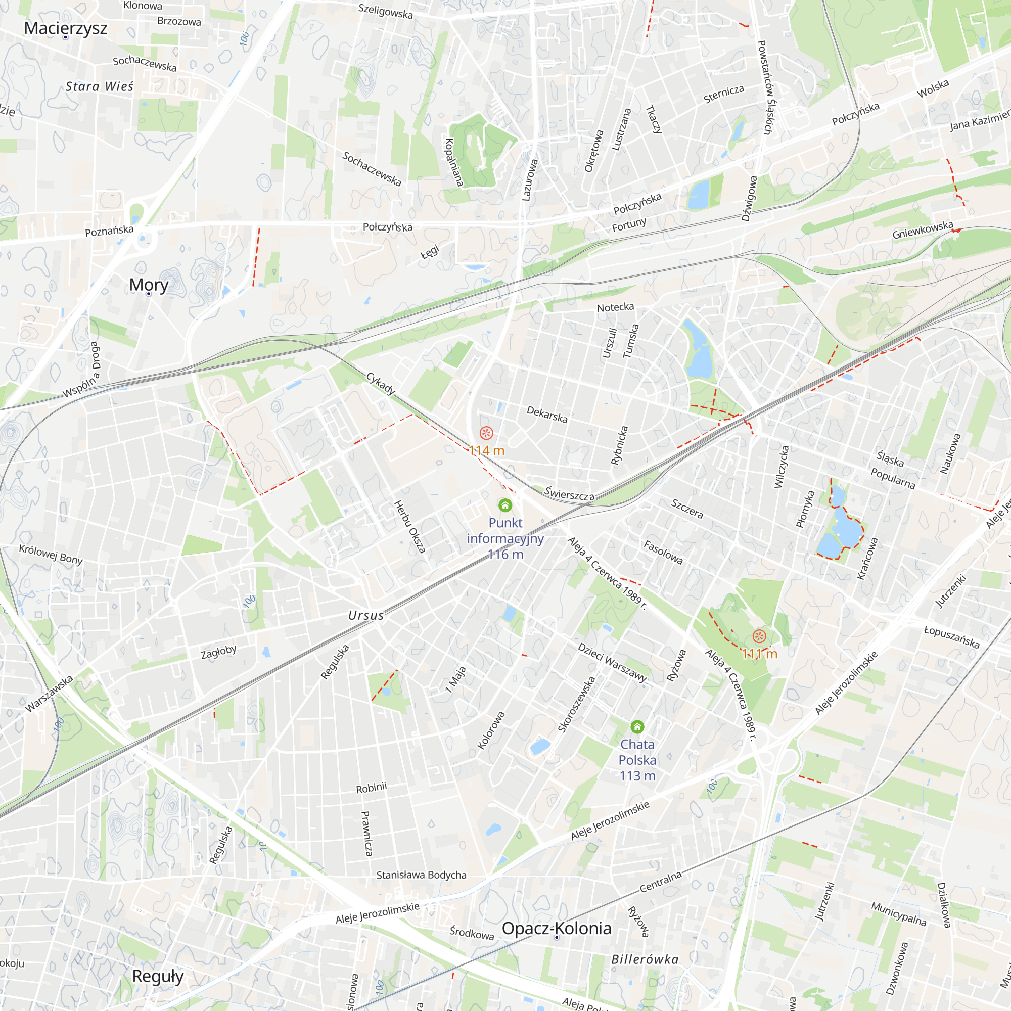 Punkt informacyjny map