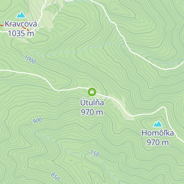 Map of Útulňa