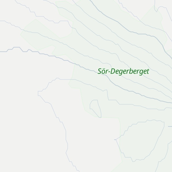 Map of Sör-Degerberget