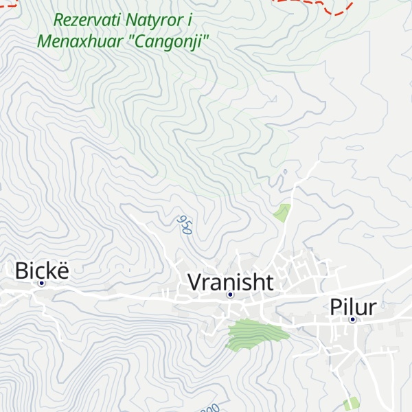 Map of Kodra Kalasë