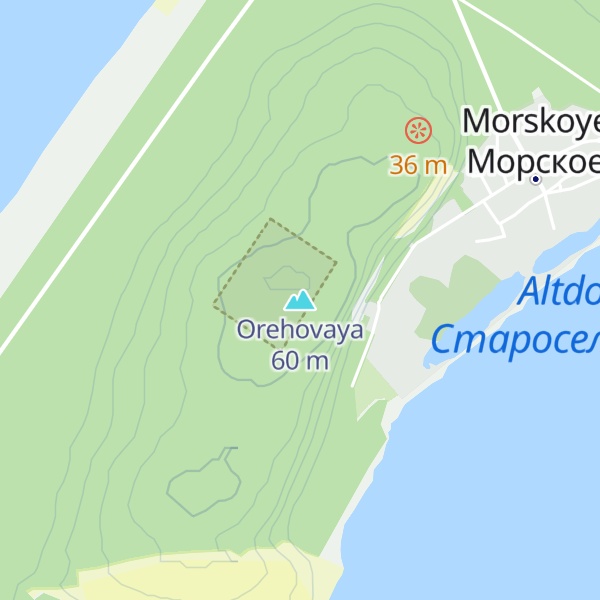 Map of Orehovaya