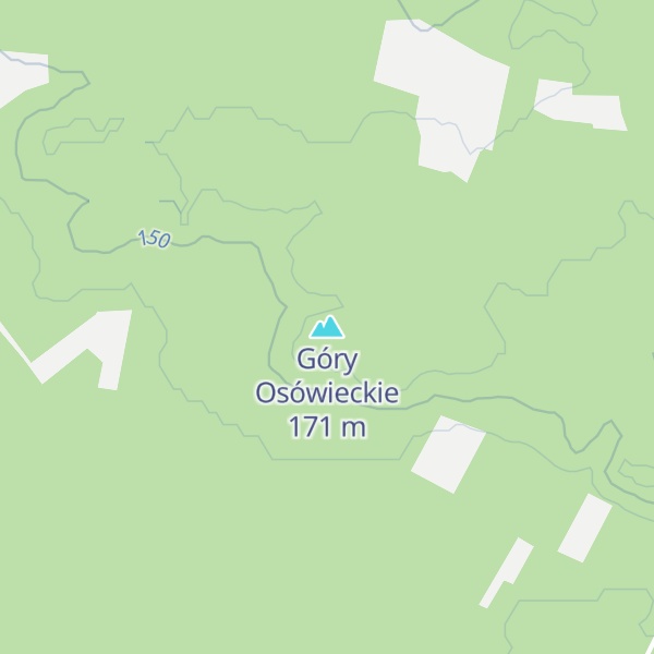 Map of Góry Osówieckie