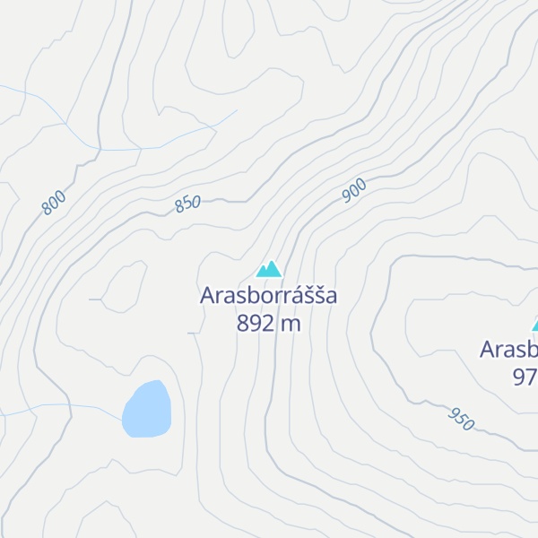 Map of Arasborrášša
