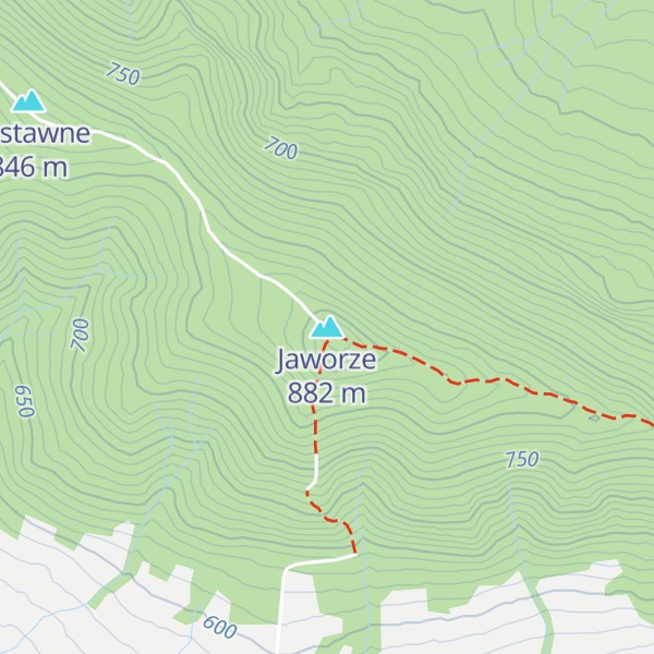 Map of Jaworze