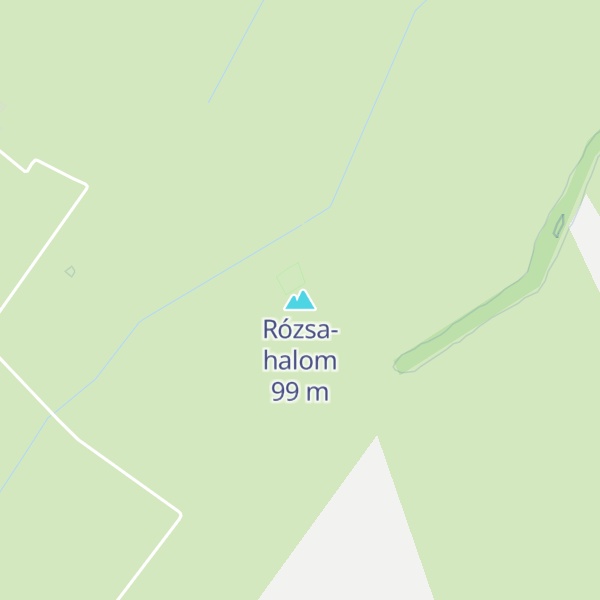 Map of Rózsa-halom
