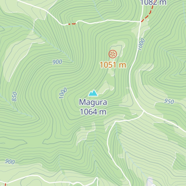 Map of Magura
