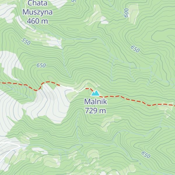 Map of Wieża widokowa Malnik