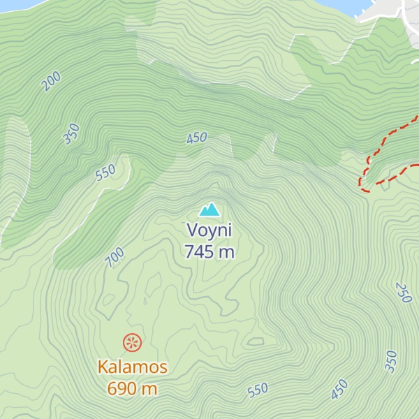 Map of Voyni