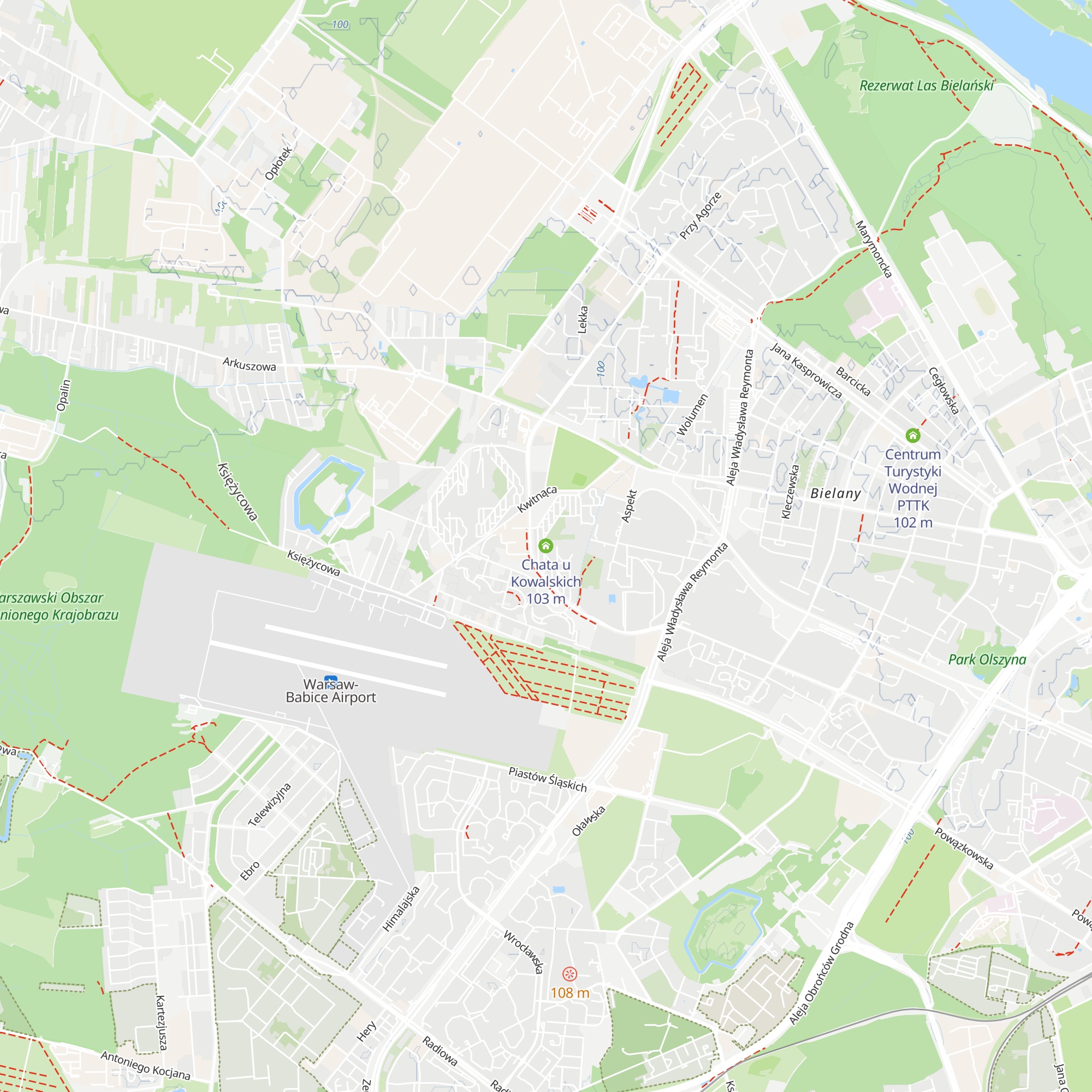 Chata u Kowalskich map