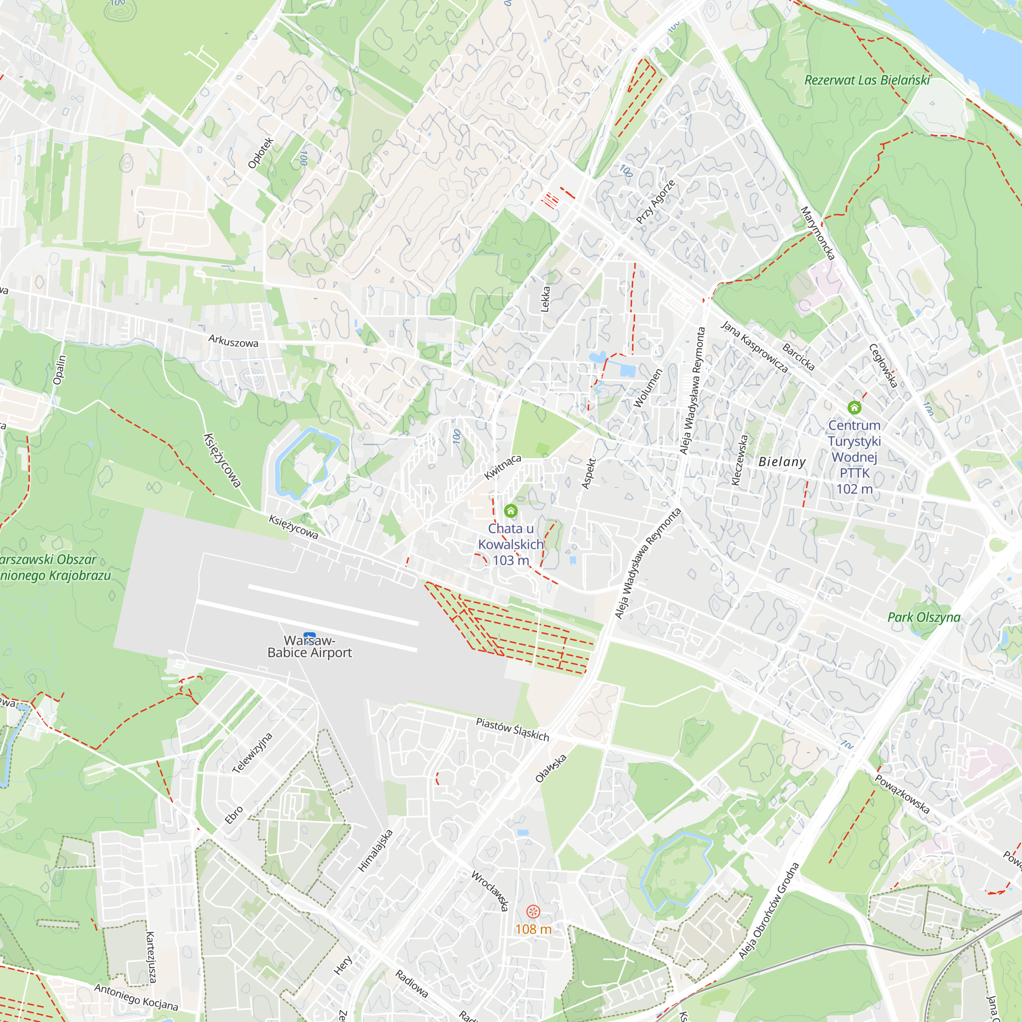 Chata u Kowalskich map