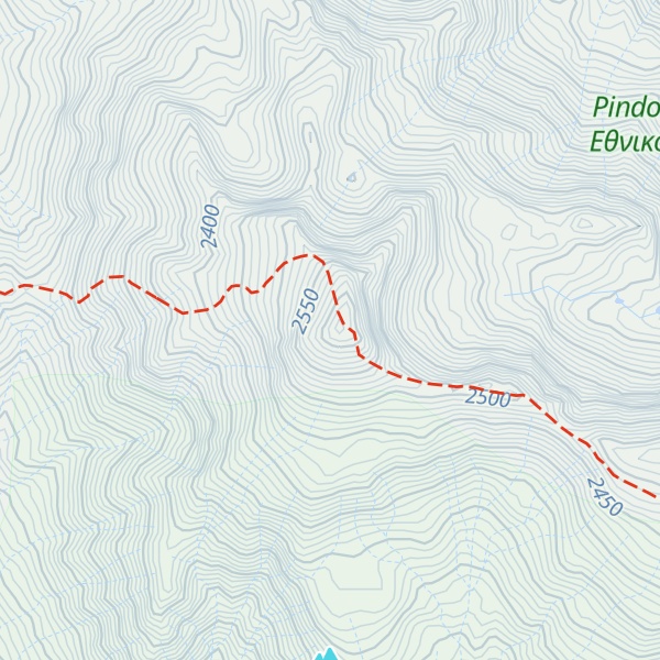 Map of Smolikas