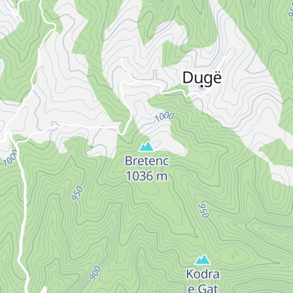 Map of Bretenc
