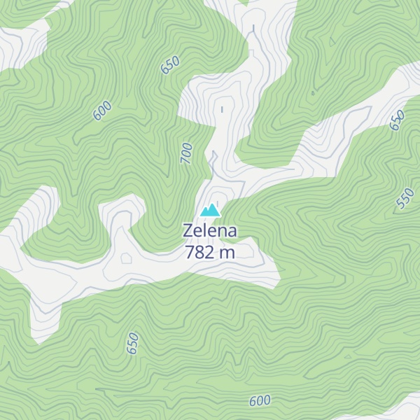 Map of Zelena