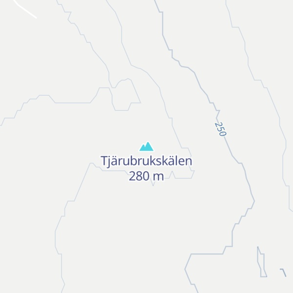 Map of Tjärubrukskälen