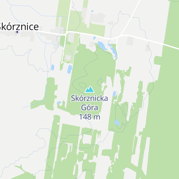 Map of Skórznicka Góra