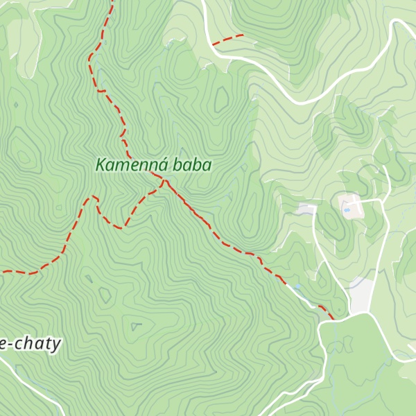 Map of Jančova chata