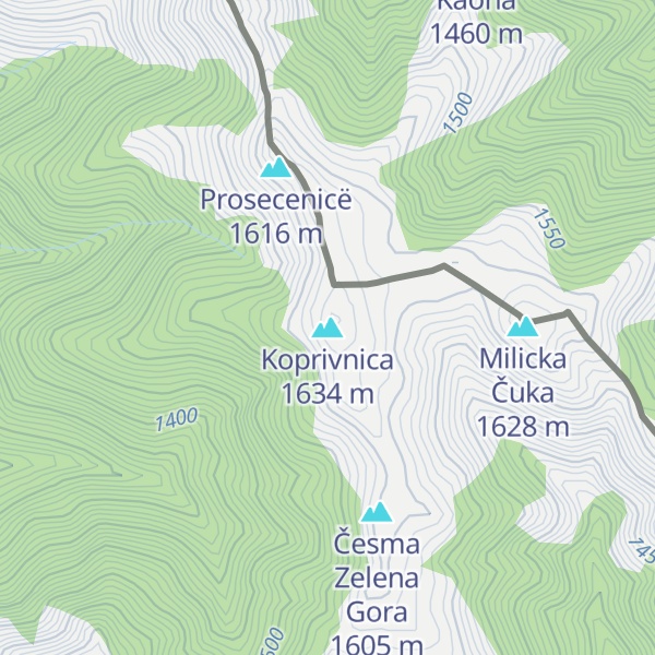 Map of Koprivnica