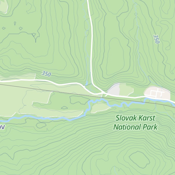 Map of Lörincov hámor