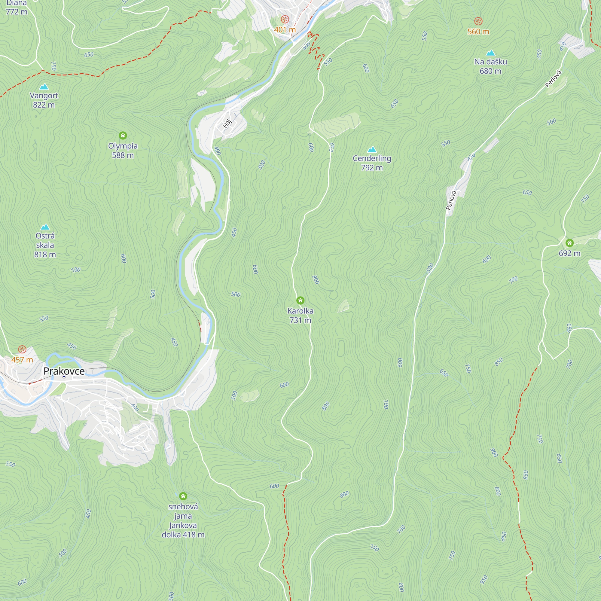 Karolka map