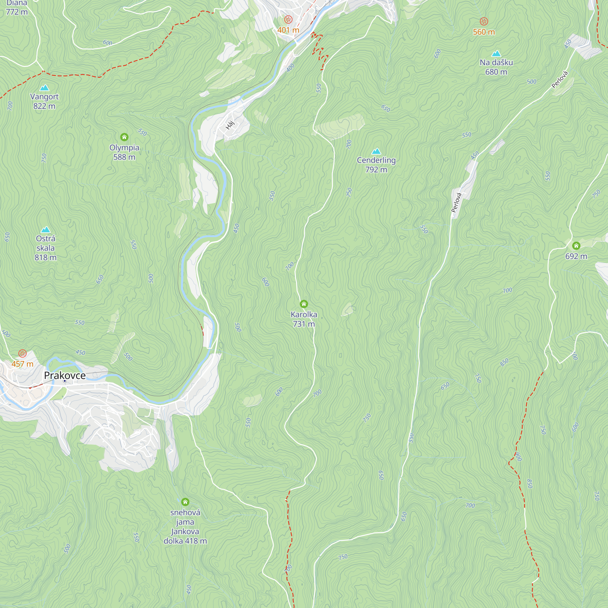 Karolka map