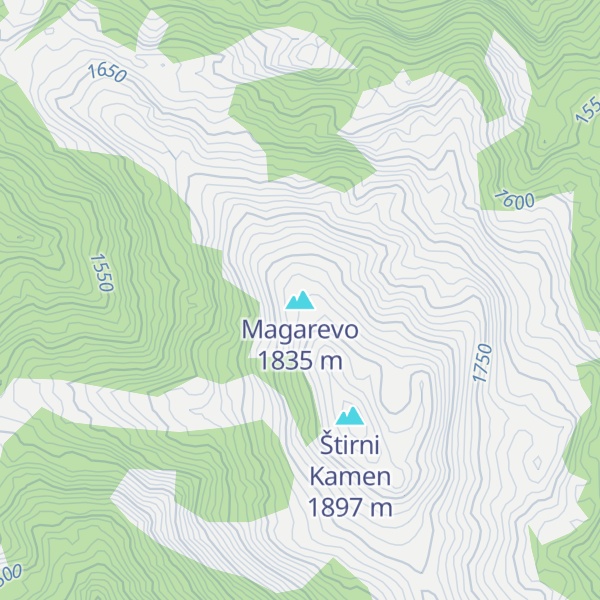 Map of Magarevo