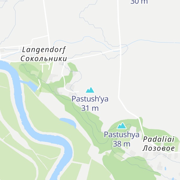 Map of Pastush’ya