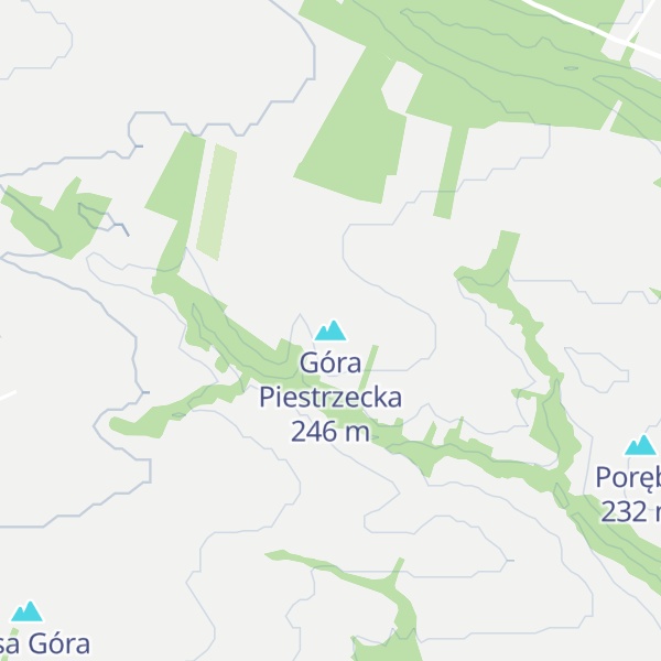Map of Góra Piestrzecka