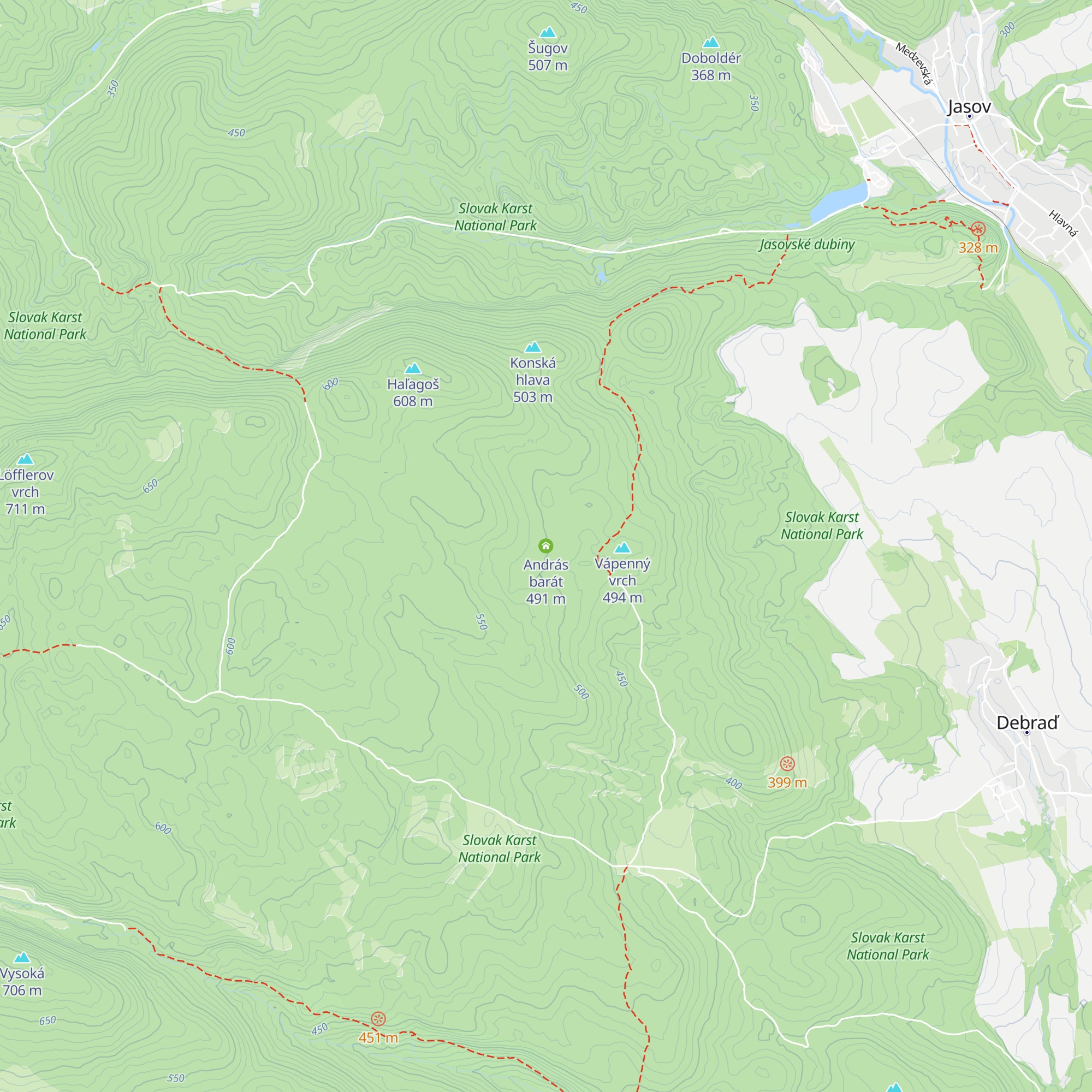 András barát map