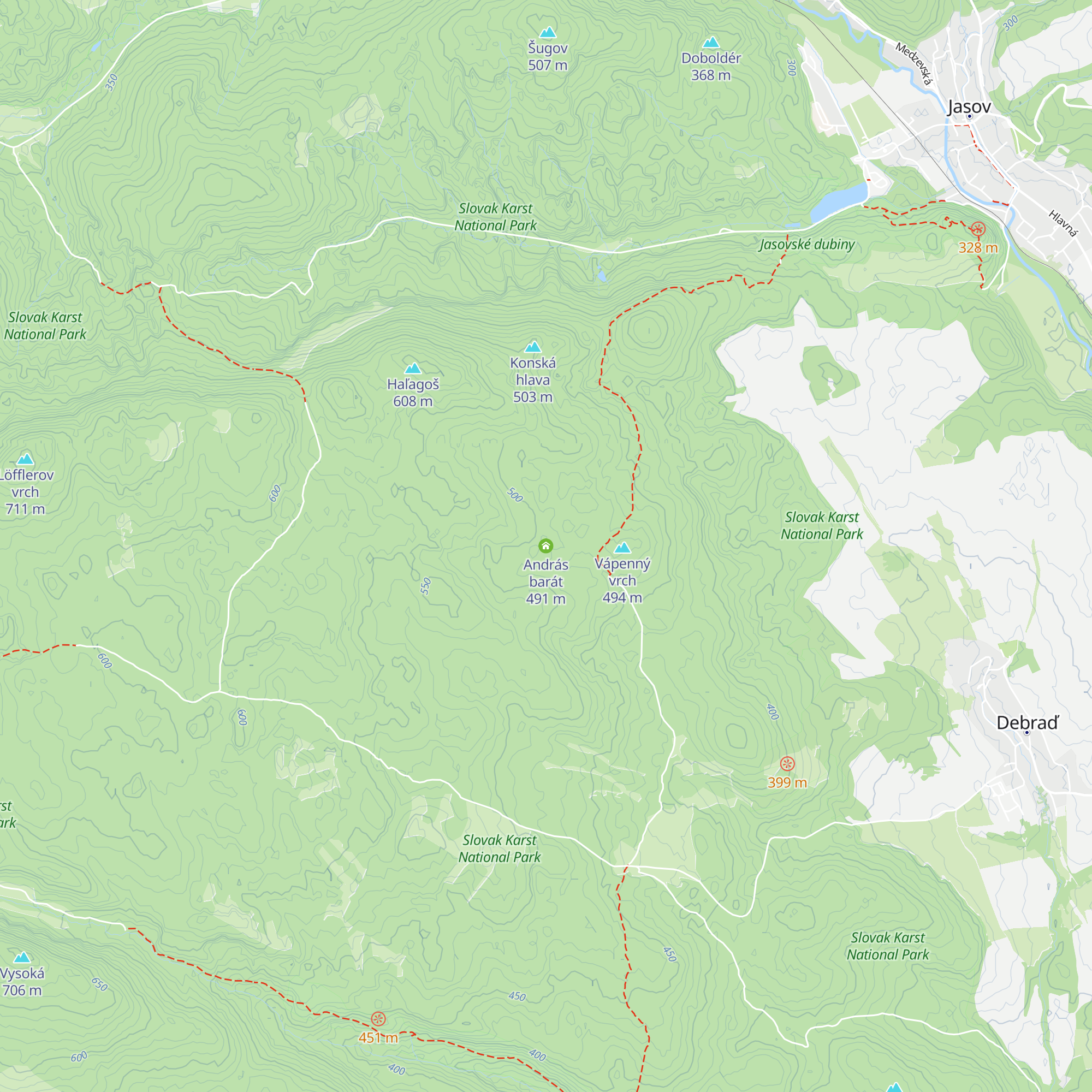 András barát map