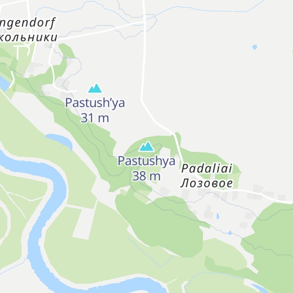 Map of Pastushya