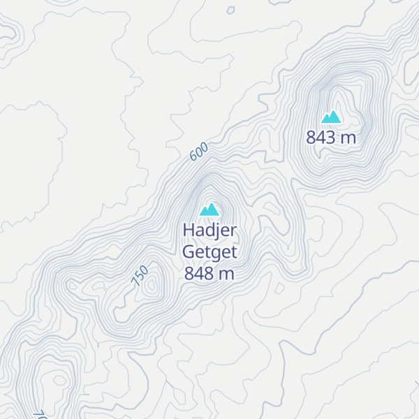 Map of Hadjer Getget