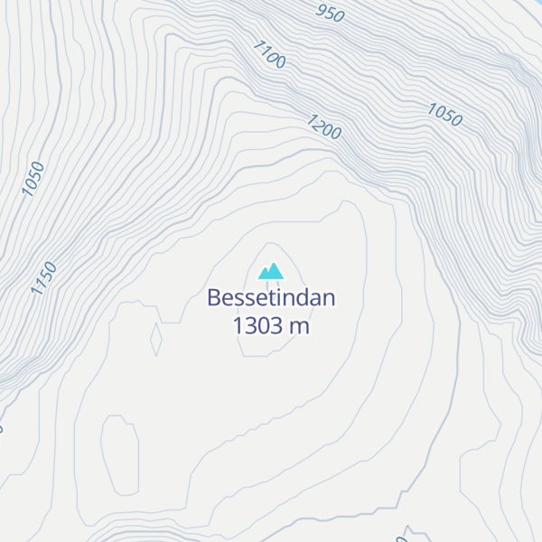 Map of Bessetindan