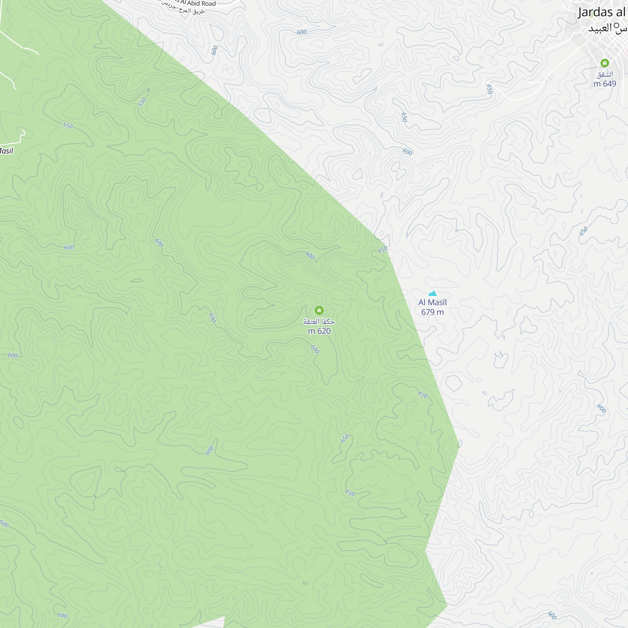 السيرة العتقة map
