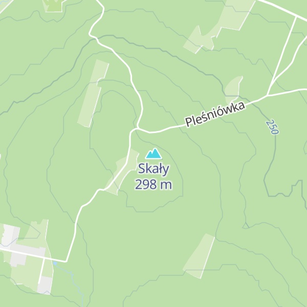 Map of Skały