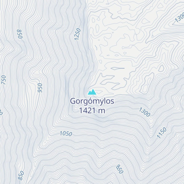 Map of Gorgómylos