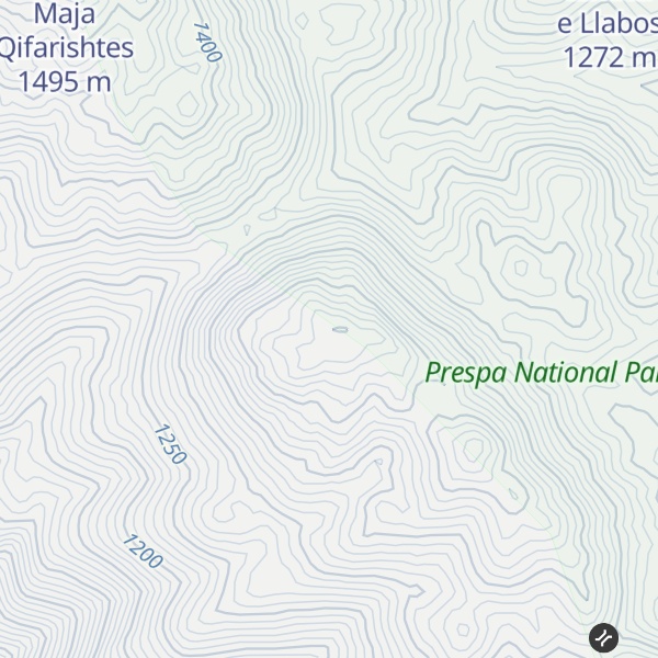 Map of Maja Golinës