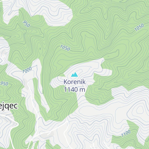 Map of Korenik