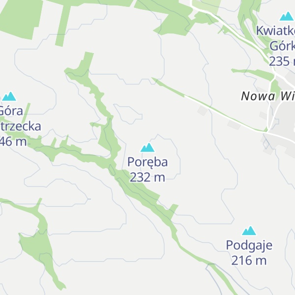 Map of Poręba