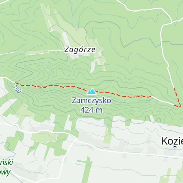 Map of Zamczysko