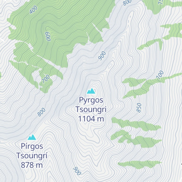 Map of Pyrgos Tsoungri
