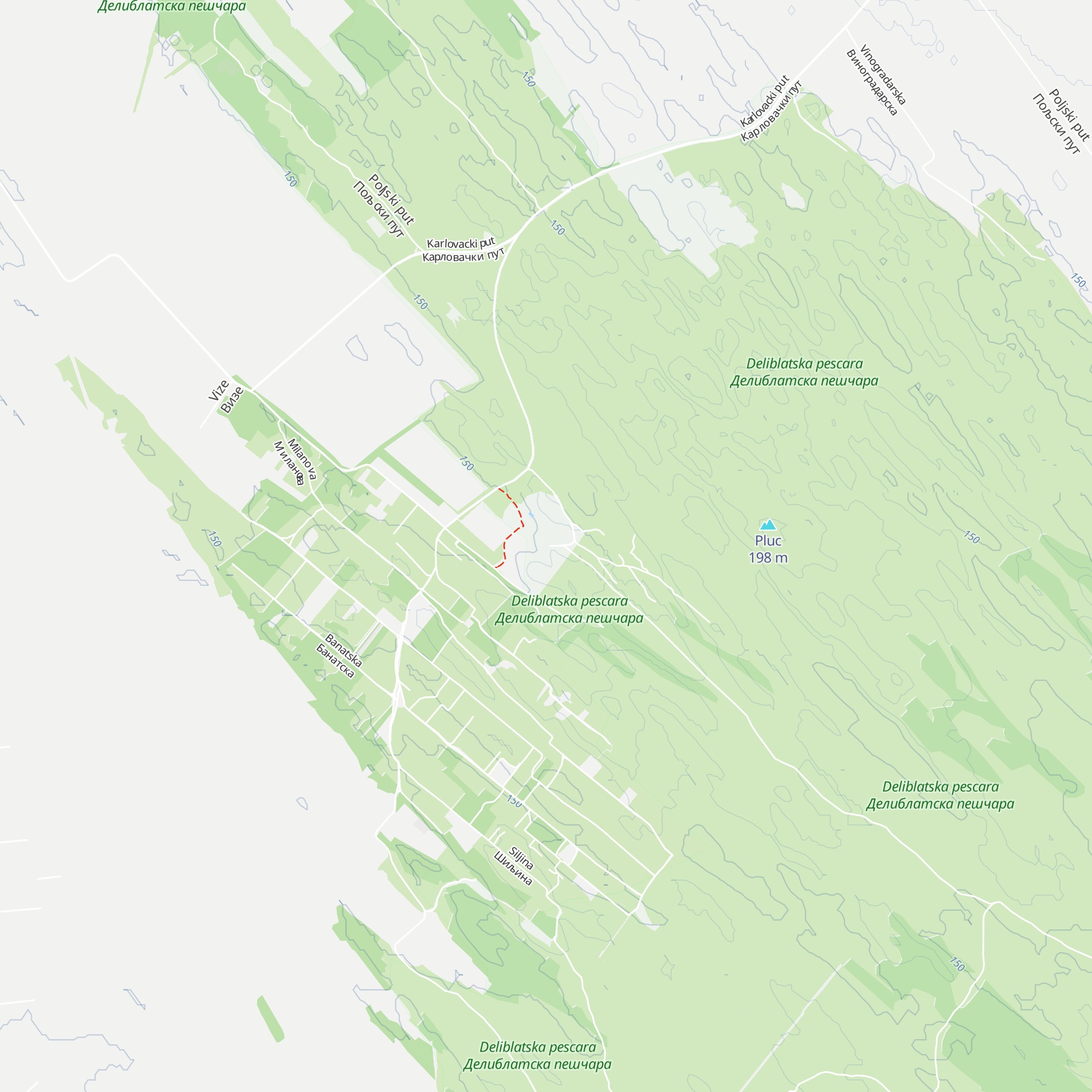 Goranski dom map