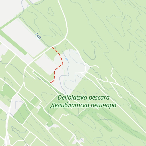 Map of Goranski dom