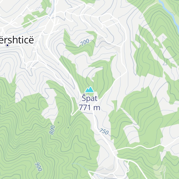 Map of Špat