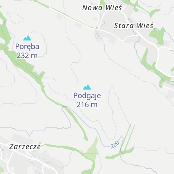 Map of Podgaje