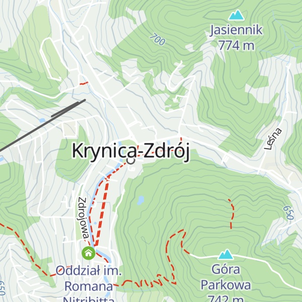 Map of Cristal Patio