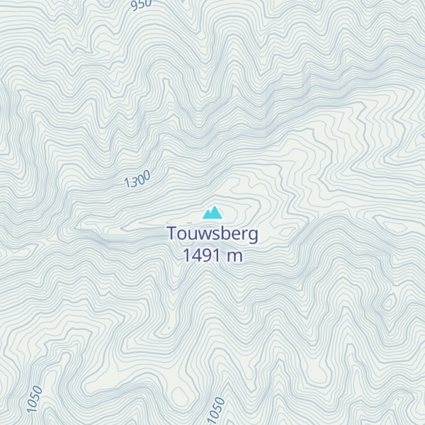 Map of Touwsberg