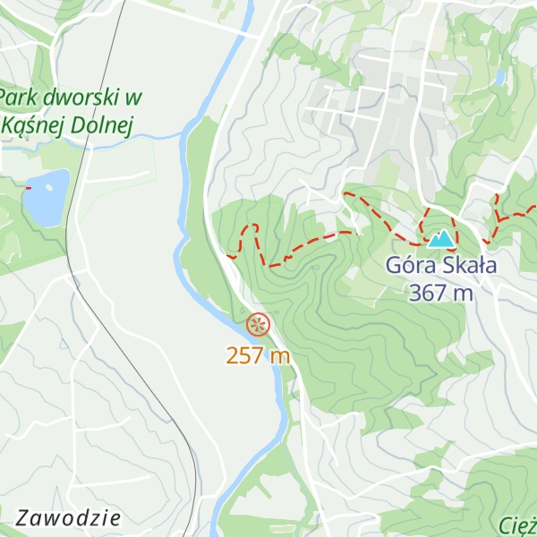 Map of Warownia Górna