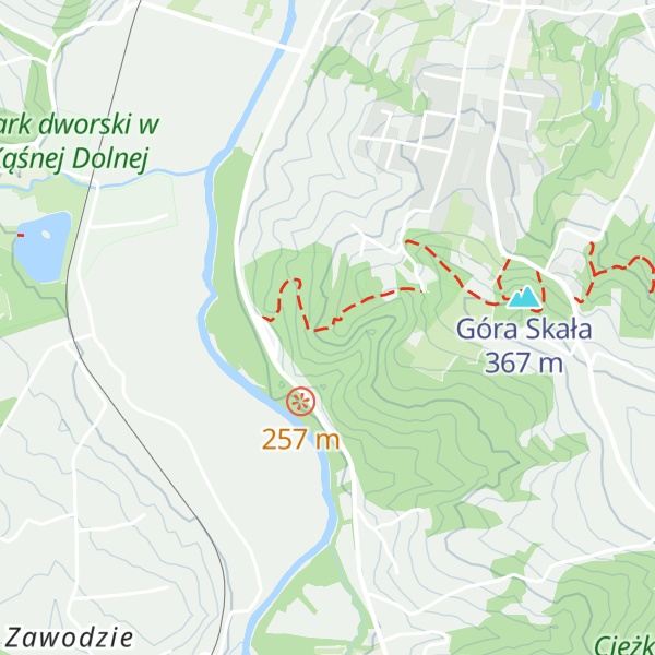 Map of Niedźwiedź